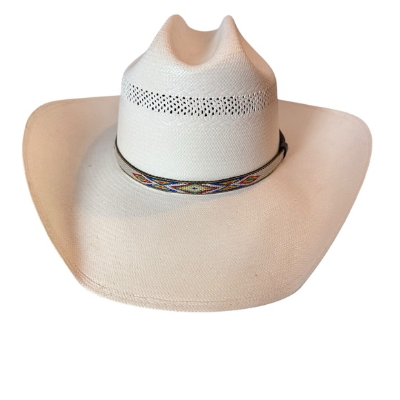 MENS COWBOY HAT STETSON CHEVEYO 61 7 5/8 - Picture 4 of 8